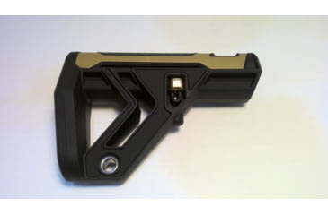 Image of EDEMO Tyrant CNC NexGen AR Collapsible Buttstocks, Gold, TD-AR15BSTK-Gold, EDEMO1