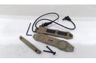 Image of EDEMO Unity Tactical Tactical Augmented Pressure Switch SYNC, Surefire / Laser, 9in, Variant 1, FDE, TAPE-SI9F, EDEMO1