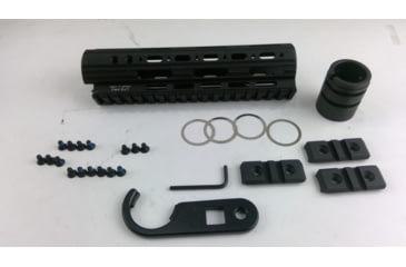 Image of EDEMO UTG Pro AR15 Carbine Length 7in Super Slim Free Float Handguard, Black, MTU005SS, EDEMO1