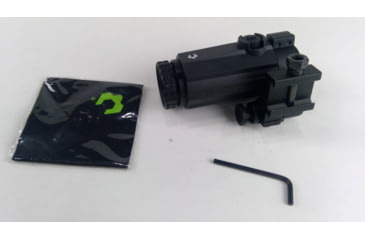 Image of EDEMO Viridian Weapon Technologies GDO MAG 3X Green Dot Optic, FTS, Black, 981-0028, EDEMO1