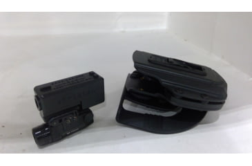 Image of EDEMO Viridian X5L Universal Green Laser Sight, 178 Lumen Tactical Light w/TacLoc Holster, Smith &amp; Wesson M&amp;P 9/40, Black, X5L-PACK-X2, EDEMO1