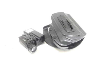 Image of EDEMO Viridian X5L Universal Green Laser Sight, 178 Lumen Tactical Light w/TacLoc Holster, Smith &amp; Wesson M&amp;P 9/40, Black, X5L-PACK-X2, EDEMO1