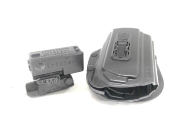 Image of EDEMO Viridian X5L Universal Green Laser Sight, 178 Lumen Tactical Light w/TacLoc Holster, Springfield XD/XDM, Black, X5L-PACK-X3, EDEMO1