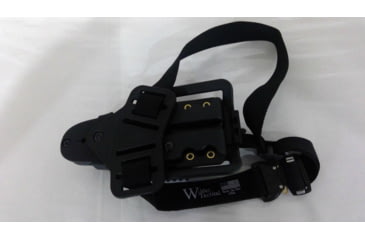 Image of EDEMO Wilder Tactical Modified QUBL w/ 1in Leg Strap, Cobra FM Buckle, Black, MQUBLLSBK1FM, EDEMO1