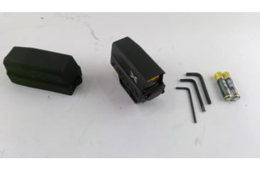 Image of EDEMO X-Vision HIIT 1x Red Dot Sight, 2 MOA/65 MOA, Picatinny, Unlimited, Black, Small, HRD1, EDEMO5