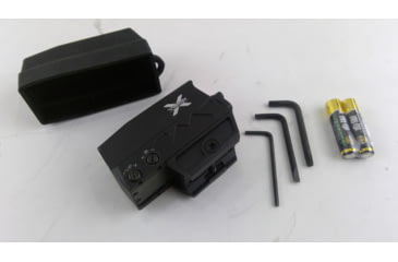 Image of EDEMO X-Vision HIIT 1x Red Dot Sight, 2 MOA/65 MOA, Picatinny, Unlimited, Black, Small, HRD1, EDEMO5