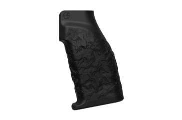 Image of Edgar Sherman Design AR Granite Pistol Grip Topo Texture, Black, ESD-GRANITE-TOPO-BLK