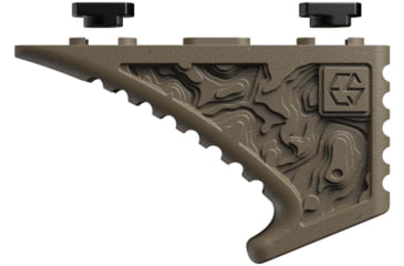Image of Edgar Sherman Design Enhanced Fore Long Gun Angled Grips, M-LOK, Matte, Flat Dark Earth, EFG-1.5-FDE
