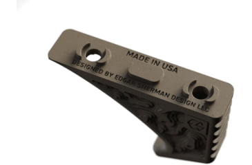 Image of Edgar Sherman Design Enhanced Fore Long Gun Angled Grips, M-LOK, Matte, Flat Dark Earth, EFG-1.5-FDE