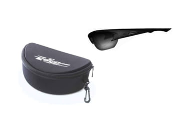 Image of Edge Eyewear Acid Gambit Safety Glasses - Black Frame, Gradient Lens, Polarized TSGG716 w/ FREE Hard Case