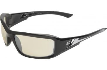 Image of Edge Eyewear Brazeau Safety Glasses Black Frame Clear Anti Reflective Lens Xb111ar