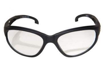 Image of Edge Eyewear Falcon Safety Glasses - Black Frame, Clear Lens SF611