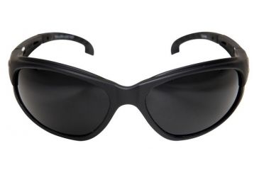 Image of Edge Eyewear Falcon Safety Glasses - Black Frame, G-15 Lens SF61-G15
