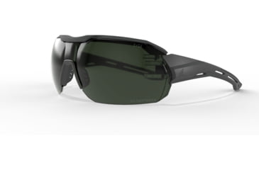 Image of Edge Eyewear Kabru Safety Glasses, Black Frame w/ Black TPR/ Vapor Shield G-15 Lens, Standard, NSN XKB117VS, XKB117VS