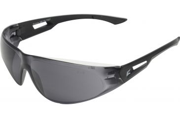 Image of Edge Eyewear Kirova Safety Glasses Black Frame Smoke Lens Ab116