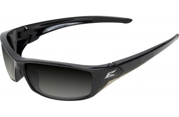 Image of Edge Eyewear Reclus Safety Glasses Black Frame Polarized Gradient Lens Tsrg216