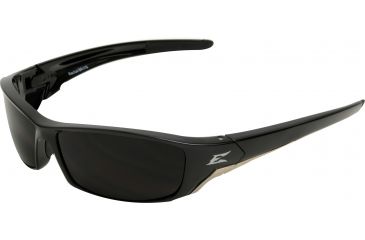 Image of Edge Eyewear Reclus Safety Glasses Black Frame Smoke Lens Sr116