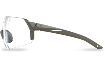 Image of Edge Eyewear Urgent Fury Shooting Glasses, Conifer Green Frame, Clear Vapor Shield Lenses, Standard, UF31VS