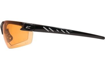 Image of Edge Eyewear Zorge G2 Safety Glasses Black Frame / Amber Lenses, Universal DZ114-G2