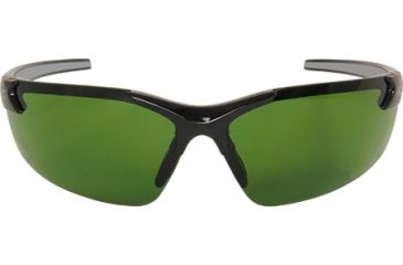 Image of Edge Eyewear Zorge G2 Safety Glasses Black Frame / IR 3.0 Light Welding Lenses, Universal DZ11-IR3-G2
