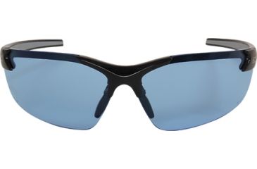 Image of Edge Eyewear Zorge G2 Safety Glasses Black Frame / Light Blue Lenses, Universal DZ113-G2