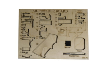 Image of Edge Independent Product Developers Ar-Builder Board, Wood, 12.5inX9.5inX0.5in, AR-BUILDER BOARD