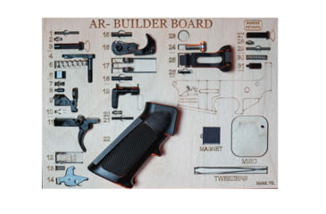 Image of Edge Independent Product Developers Ar-Builder Board, Wood, 12.5inX9.5inX0.5in, AR-BUILDER BOARD