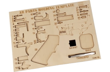Image of Edge Independent Product Developers Ar-Builder Board, Wood, 12.5inX9.5inX0.5in, AR-BUILDER BOARD