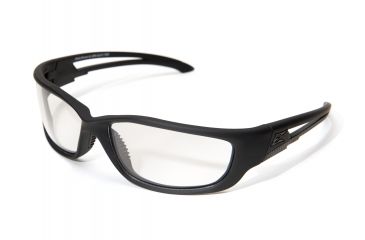 Image of Edge Tactical Blade Runner XL Sunglasses, Black Frame, Clear Lens, SBR-XL611
