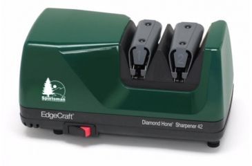 Image of Edgecraft Sportsman M42 Diamond Hone Knife Sharpener, Hunter Green, 0420003