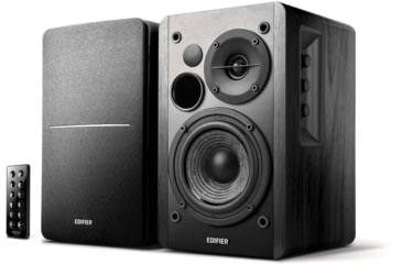 Image of Edifier R1280DB Powered Bookshelf Bluetooth Speakers, Black, 4003059