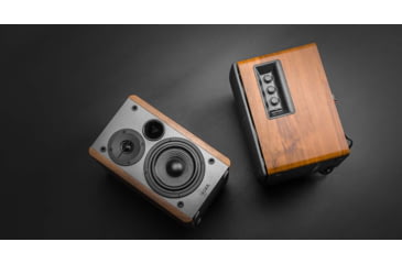 Image of Edifier R1280DB Powered Bookshelf Bluetooth Speakers, Brown, 4003066