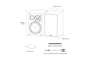 Image of Edifier R980T 2.0 Active Speaker System, Black, 4002557