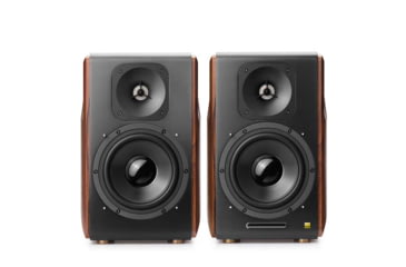 Image of Edifier S3000 Pro Powered Wireless Bookshelf Speakers, Brown, 4004421