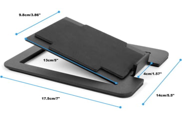 Image of Edifier SS7 Speaker Stand, Black, Small, 1502843