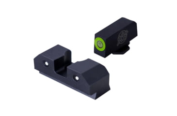 Image of XS Sight Systems XS Sights RD3 Night Sights Set for Glock 43 Green Bulk 20/ct CA3B21A1, AQGLR014P6GBULK