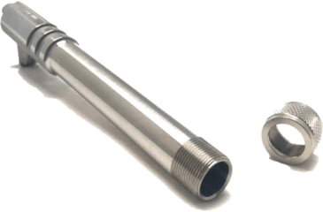 Image of EFK Fire Dragon 1911 Gov 5in &amp; Clones 45 ACP With Link And Pin, Thrteaded 578X28 RH, Polished Stainless, G45THR