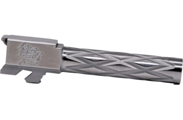 Image of EFK Fire Dragon Glock 22/31 9mm Conversion, Standard Length, Diamond Fluted Polished Stainless, GK22319SBCDFPS