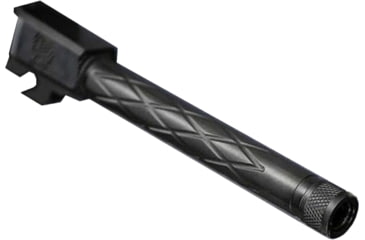 Image of EFK Fire Dragon XD 3in Sub/Mod2 9mm, Threaded 1/2X28RH, Diamond Fluted Black Nitride, XDSUB9THRDFBN
