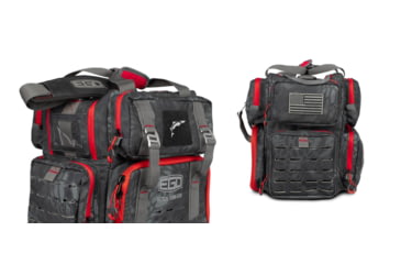 Image of EGO Kryptek Tackle Box Bag w/ 4 tackle trays, Typhon, 75044