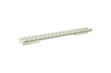 Image of EGW Savage Picatinny Scope Mount - Round Back, Short Action, 20 MOA, Silver 41012