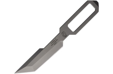 Image of Eickhorn Solingen Para-III Fixed Blade Knife, 3.5in, Bead Blast Premium Steel Tanto Blade, Stainless Steel Handle, 825274