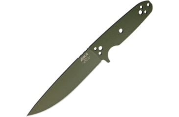 Image of EKA RTG-1 Fixed Blade Knife, 10.5in Overall, 5.75in OD Green Powder Coated 1095Hc Steel Blade, OD Green Paracord To Wrap The Handle, Black Kydex Belt Sheath, 50200