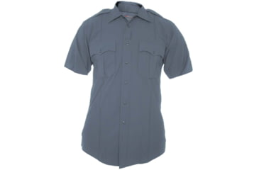 Image of Elbeco Cx360 Short Sleeve Shirt- Men's - French Blue - 3548N-155 