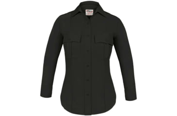 Image of Elbeco TexTrop2 Long Sleeve Polyester Shirt - Women's, Black, 28 US, Z9320LCN+28