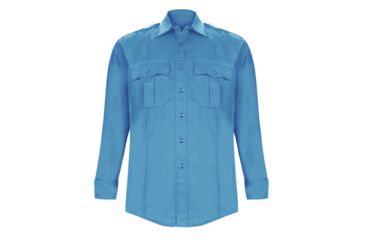 Image of Elbeco Mens, French Blue,tek3 Long Sleeve Shirt, Document Pocket - G978NP-13.5-33
