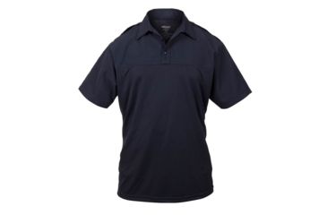 Image of Elbeco Mens Navy, Uv1 Undervest Short Sleeve Shirt - UVS102-M