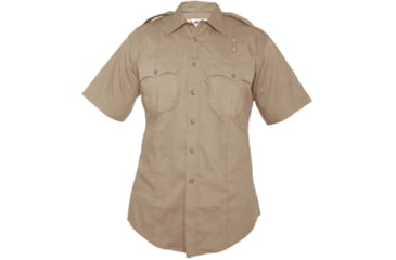 Image of Elbeco Reflex Wc Short Sleeve Shirt-mens-tan, Khaki - 4472-2XL
