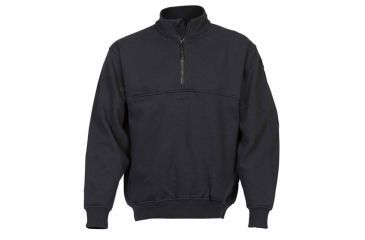 Image of Elbeco Shield Self Collar Job Shirt, Midnight Navy, Medium, Tall, ELB-3730-M-T