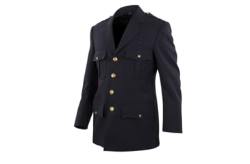 Image of Elbeco Top Authority 4-pocket Single-Breasted Blousecoats, Dark Navy, 58 in, Long, DC13800-58-L